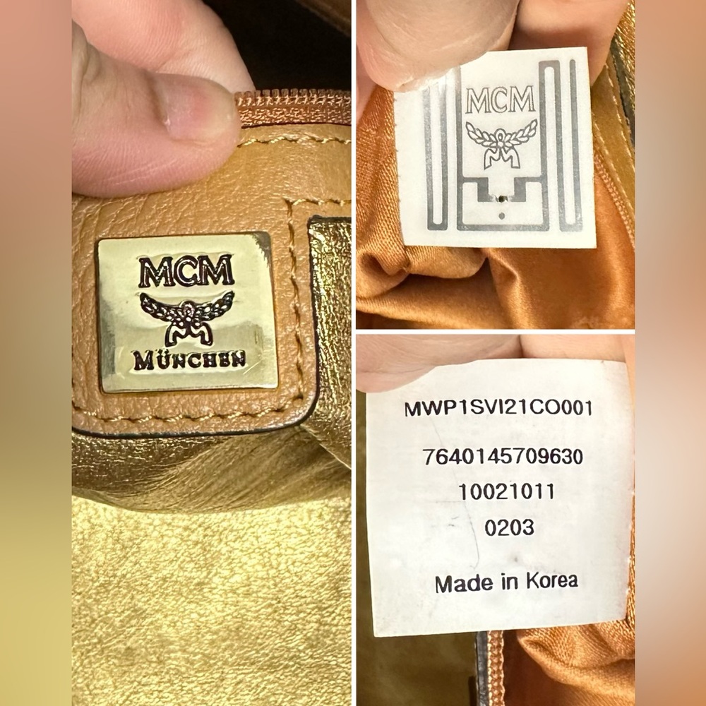 MCM two way tote bag - Picture 12 of 17